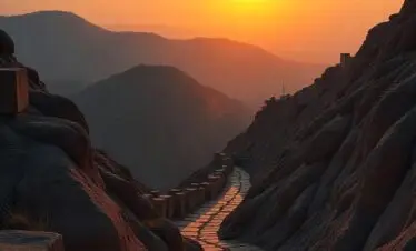 Couple watching a sunrise in a FindHolidays location.