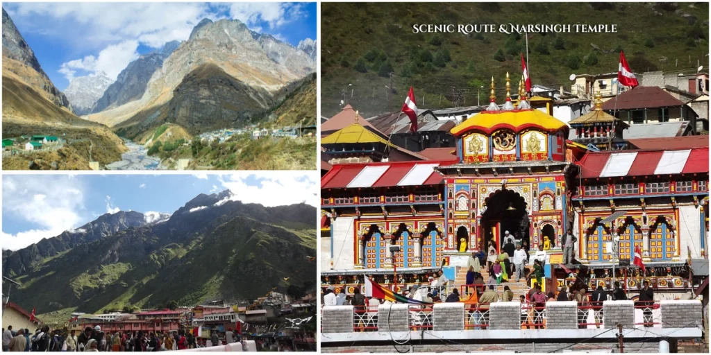 The historic Narsingh Temple in Joshimath along the route to Badrinath.