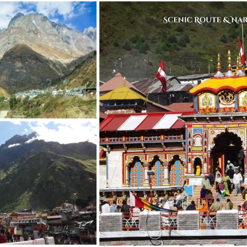 The historic Narsingh Temple in Joshimath along the route to Badrinath.