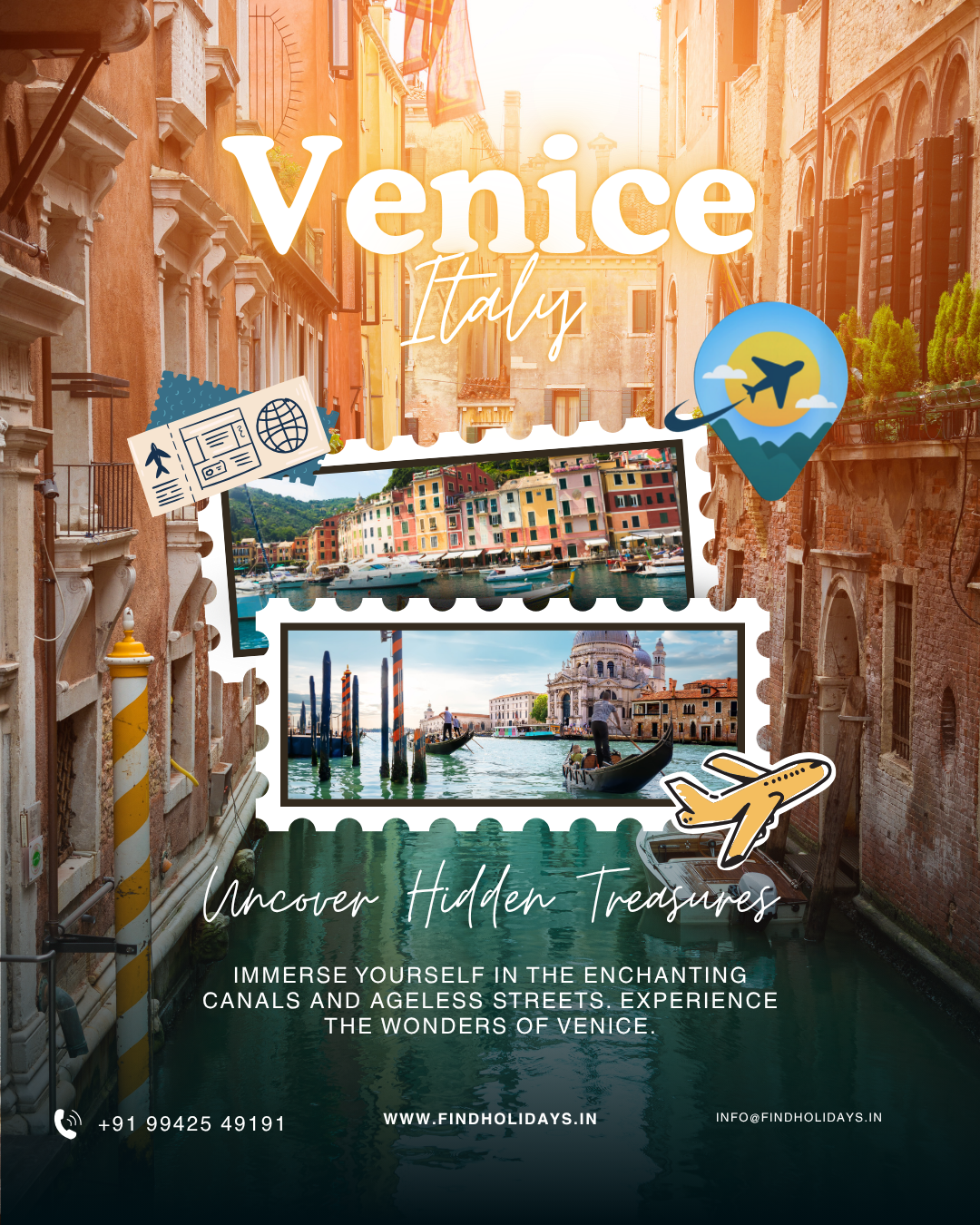 Venice tour Packages From Chennai, Travel Agency In Chennai