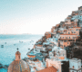 Colorful houses of Positano Amalfi Coast Italy tour package from Chennai