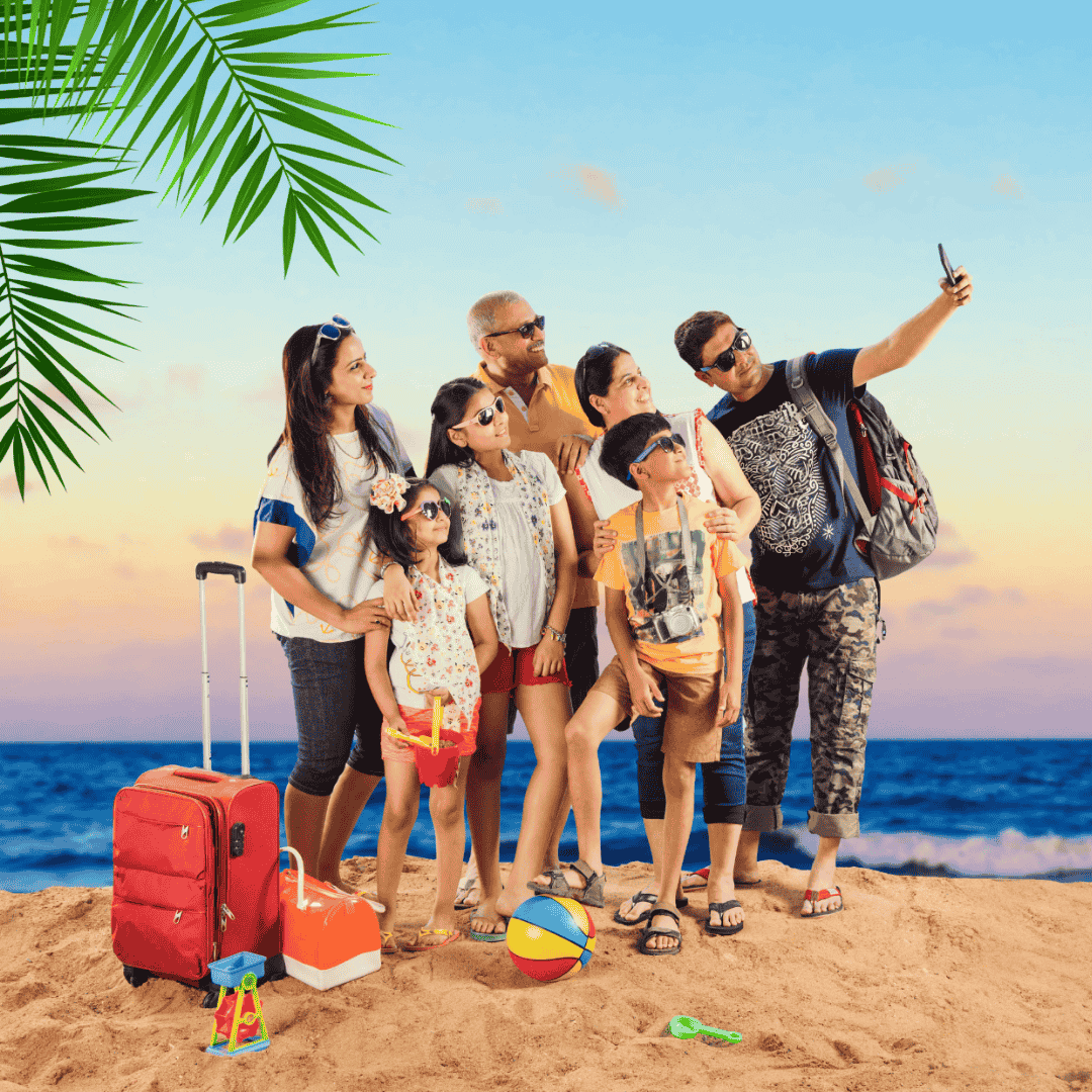 Happy family testimonial for FindHolidays travel agency in Anna Nagar, Chennai after their Switzerland tour.