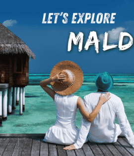 Luxury Maldives overwater villa tour package from Chennai with turquoise lagoon and tropical island resort