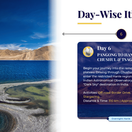 Pangong Lake to Hanle via Chushul and Tsaga La Ladakh route