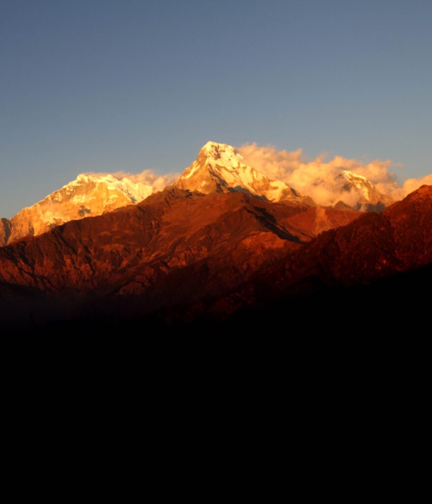 Tiger Hill sunrise view over Mt Kangchenjunga in Darjeeling