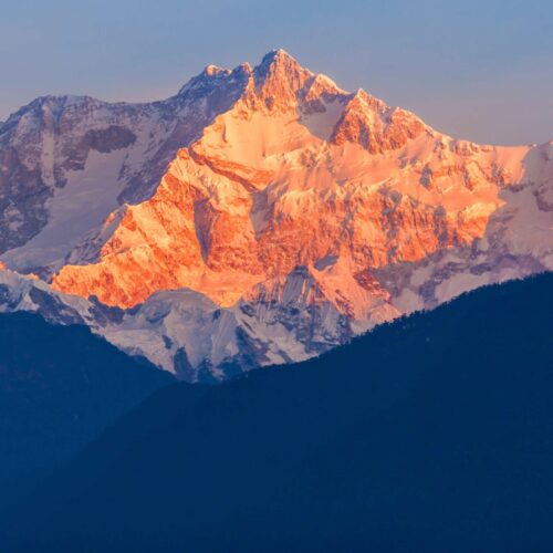 Pelling mountain view with Mt Kangchenjunga in Sikkim tour package