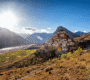 Luxury glass villa in Spiti Valley with panoramic mountain views