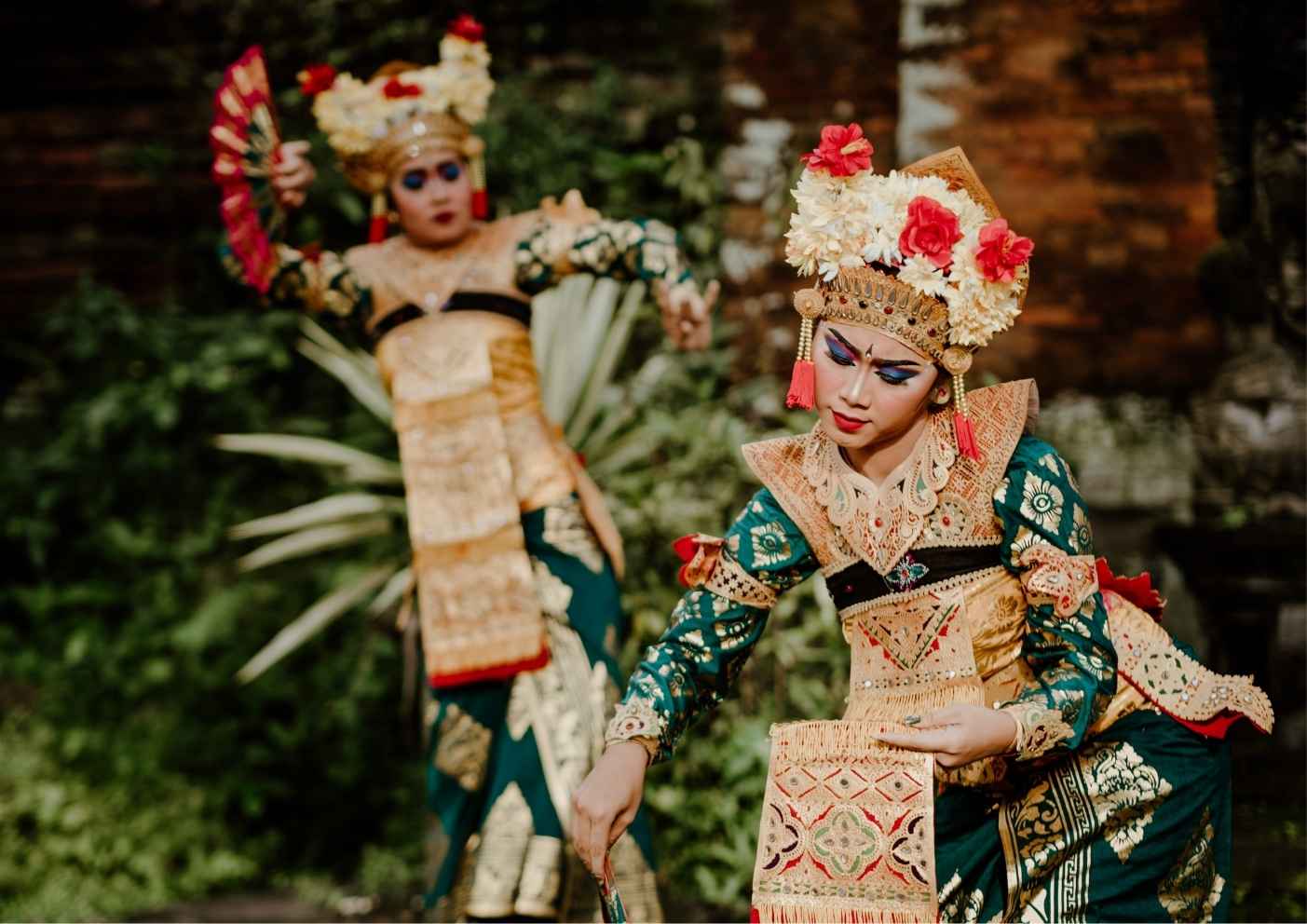 Traditional Balinese temple offering showing Bali culture and spirituality