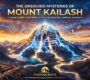 Feature image for The Unsolved Mysteries of Mount Kailash showing the sacred peak glowing with cosmic energy, the four rivers of life, and pilgrims trekking, presented by FindHolidays.