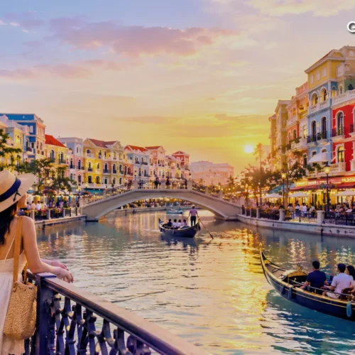 Venice-inspired setting and vibrant nightlife at Grand World Phu Quoc.