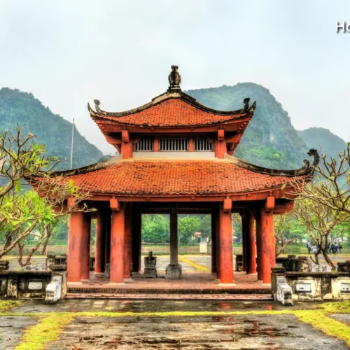 Historic temples and royal heritage of Hoa Lu Ancient Capital in Ninh Binh.