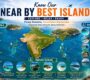 Infographic map detailing the best islands near India, highlighting Andaman, Lakshadweep, and Indian Ocean destinations for the ultimate Indian islands travel guide.