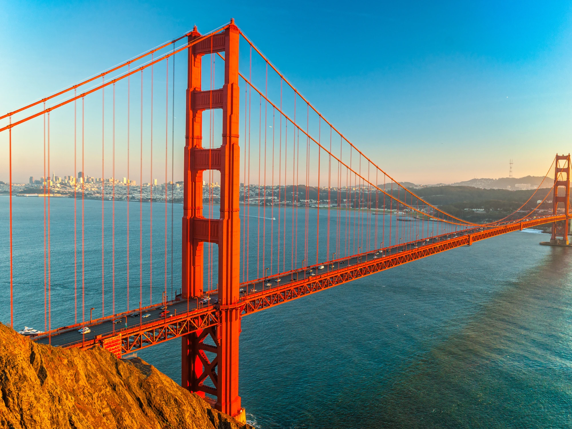 Golden Gate Bridge in San Francisco