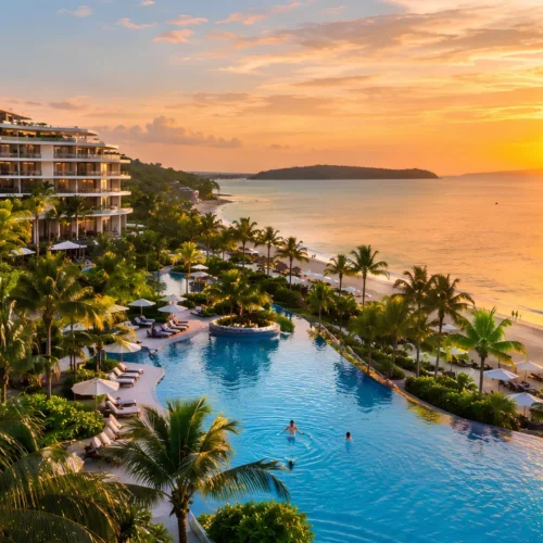 Premium 4-star accommodation at Sunset Beach Resort in Phu Quoc.