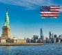 New York City skyline representing a USA travel journey from Chennai